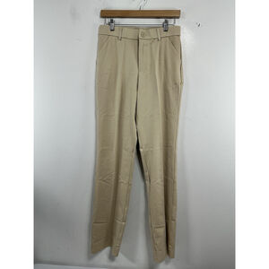 Woman’s NWT I Chosy Straight Leg Stretch Dress Pants Size 6xtall Khaki